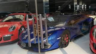 Dubai car and bike showroom