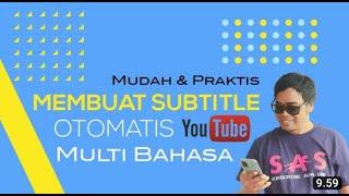 CARA MEMBUAT SUBTITLE DI YOUTUBE #shorts