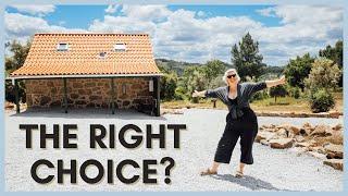 Were SHOCKED at the DIFFERENCE on our 5 Acre Homestead Portugal Renovation Timelapse