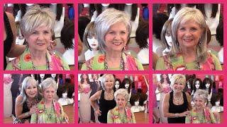 Stunning 76 Year Old Rocks 12 Grey Wig Styles Official Godivas Secret Wigs Videos