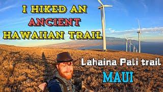 Can you imagine people doing this just to get from A to B? The ancient rocky Lahaina Pali trail