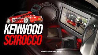 Kenwood Audio & Bass Build VW Scirocco  Car Audio Security