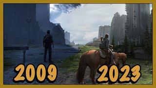 Evolution of  The Last of Us Games 2009 - 2023