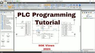 PLC Programming tutorial using Automation Studio Traffic Light #plc #automation