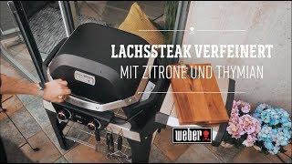 Weber Grill  Pulse  Lachssteak