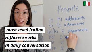 20 Italian reflexive verbs you need to master for daily conversation Sub