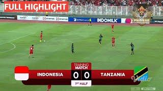 INDONESIA GACOR  Hasil Pertandingan Indonesia vs Tanzania Di laga Uji Coba