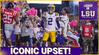 Recap LSU Upsets Ole Miss 29-26 Tigers Playoff Path is Clear