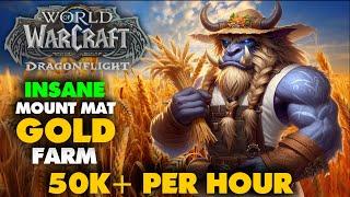 Crazy Gold Potential for one of the Easiest Gold Farms - Wow Dragonflight Gold Making Guide 50K ph