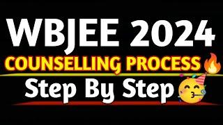 WBJEE Counselling Process Step By Step Full Counselling Process  Wbjee