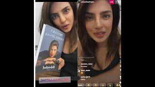 Priyanka chopra Instagram live chat with fans Book  Priyanka Chopra Jonas