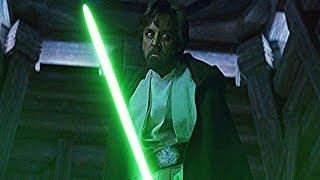 Kylo le cuenta a Rey que Luke intento Asesinarlo  Star Wars The Last Jedi LATINO