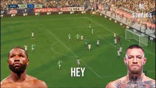 Conor McGregor vs Floyd Mayweather in FIFA