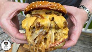 Smash Burgers in a Cast Iron Skillet