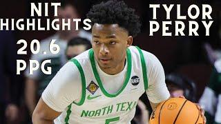 Tylor Perry NIT Tournament Highlights  20.6 PPG