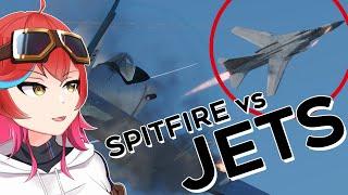 SPITFIRE vs SUPERSONIC JETS again