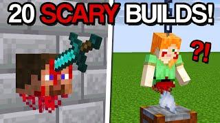 Minecraft 20 Scary Halloween Build Hacks & Ideas