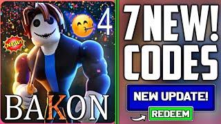 ALL NEWBAKON ROBLOX CODES 2024 - BAKON CODES 2024 - CODES FOR BAKON