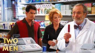 Evelyn Flirts With the Pharmacist  Two and a Half Men