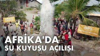 AFRİKADA SU KUYUSU AÇILIŞI Tanzanyada Köy Okulu Boyadık