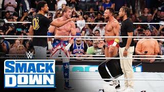 Jalen Brunson and Tyrese Haliburton square off at SmackDown SmackDown highlights June 28 2024