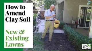 How To Amend Clay Soil For New and Existing Lawns 5 Easy Steps