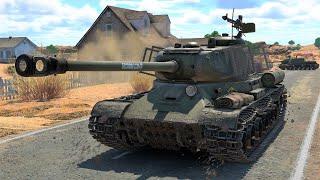 War Thunder IS-2 1944 Soviet Heavy Tank Gameplay 1440p 60FPS