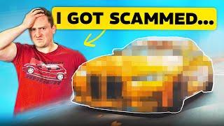I GOT SCAMMED BUYING A CHEAP CRASHED CAR