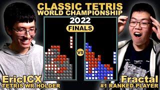 Tetris IMMORTALS - Tetris World Championship FINAL - Live WR SMASHED - EricICX vs Fractal CTWC 2022