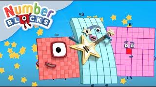 Learn To Count - Big Numbers  Numberblocks 1 Hour Compilation  123 - Numbers Cartoon For Kids