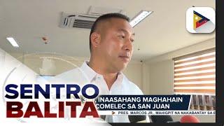 Pagbubukas ng COC filing sa Comelec office sa San Juan City naging mala-fiesta...