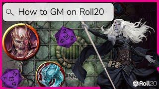 Learn How to GM on Roll20 in JUST 10 MINUTES