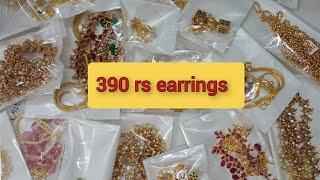 390rs earrings sale1 gram gold polki stone earrings  one gram gold necklace sets  jhumkas