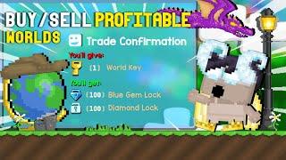 BuySell Profitable Worlds In Growtopia Insane Profit 