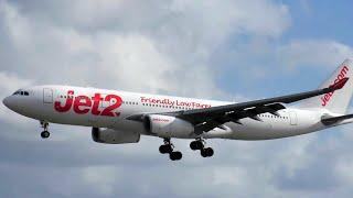 Plane Spotting at Lanzarote Airport  8th December 2019  Air Europa Specials and Jet2 A330