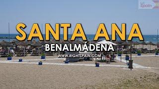 Playa de Santa Ana Benalmádena Spain 2016.