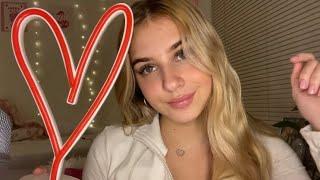 ASMR Valentine’s Day Triggers ️ Tapping Scratching Whispering