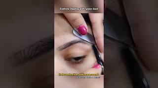 How to do Perfect Eyebrow Shaping Like a Pro.. #shorts #eyebrows #eyebrowshaping #asmakhan