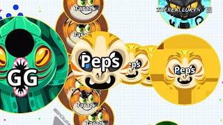 BEST MOMENTS - CRAZY CANNONS AGARIO MOBILE