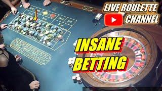  LIVE ROULETTE   INSANE BETTING  In Las Vegas Casino  Exciting Session Exclusive  2024-07-06