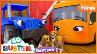 Buster rettet das Hündchen  Go Buster Deutsch  Kinderlieder  Cartoons für Kinder