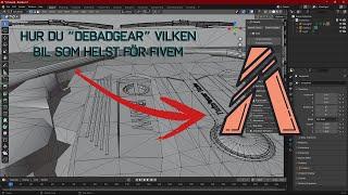 HOW TO DEBADGE ANY FIVEM CAR  Blender + Codewalker  Swedish