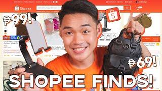 Trendy Affordable Shopee Finds HAUL  Mini Bags Shirt  Phone Stand