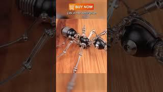 A Mechanical Ant From 1000 Small Metal Pieces 