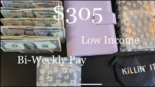 Low Income Cash Envelope Stuffing $305 Sinking Funds