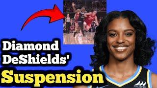 Chicago Skys Diamond DeShields Facing SUSPENSION For Flagrant Foul on Caitlin Clark