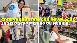 VLOGANDO NA RUA COMPRINHAS PRO CHÁ REVELAÇÃO JÁ SEI O SEXO MENINA OU MENINO SÓ GRATIDÃO