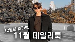 11월 남자 데일리룩 추천  이 될뻔한 영상