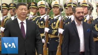 El Salvador President Bukele Meets China President Xi During First Official Visit