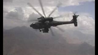 AH-64 in action kabul afganistan part.1
